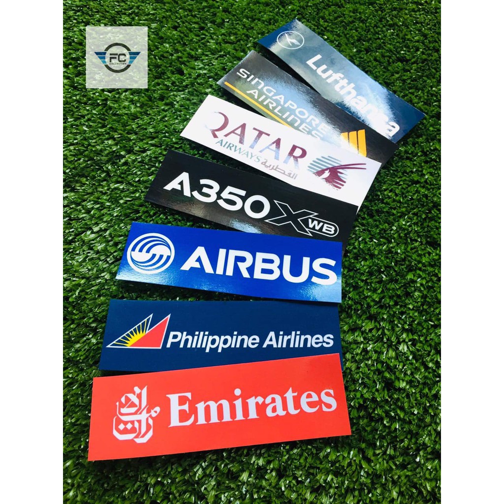 Airlines Logo Sticker Decals | Shopee Philippines