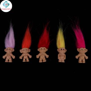5pcs/Set Lucky Troll Doll Leprechauns Minifigure Toy Cake Topper Decoration Hot 