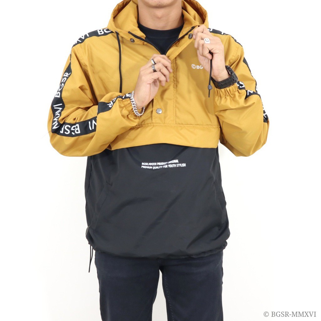 Taslan Jn Waterproof Cagoule Jacket Combination Men S Parasite Jacket Outdoor Hiking Jacket Shopee Philippines