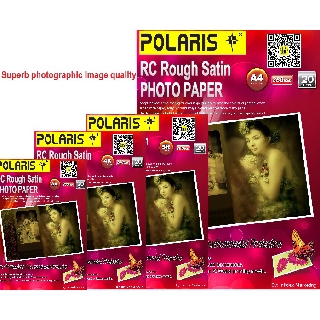 Polaris RC Rough Satin Photo Paper A4 260gsm, 20sheets/pack