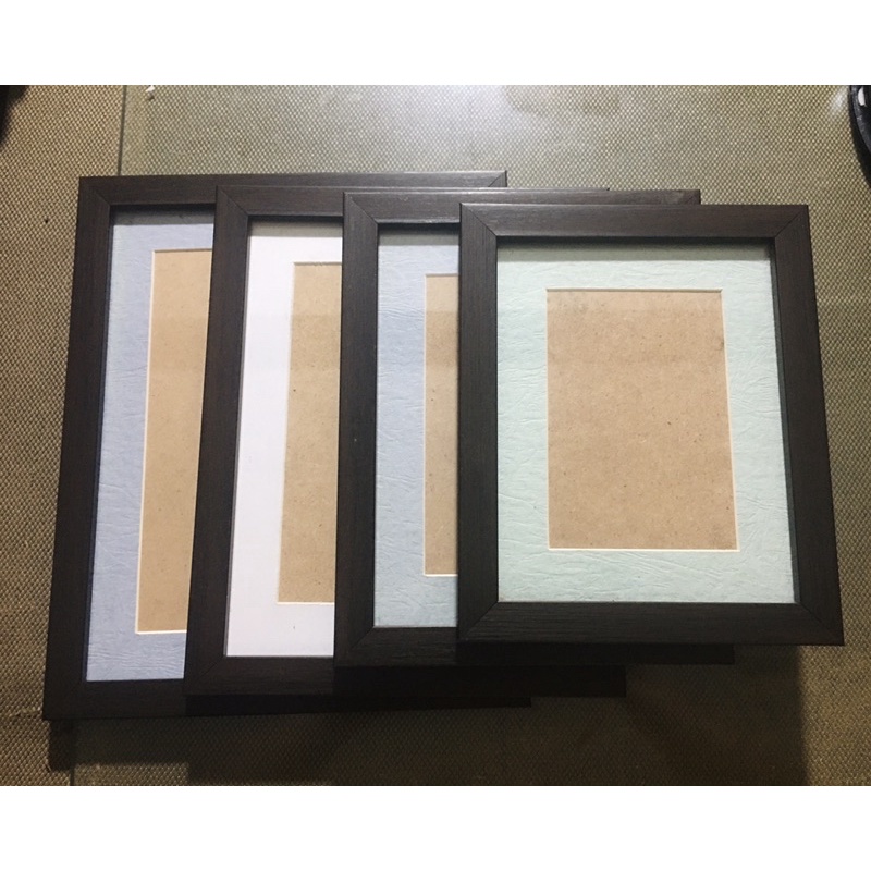 3R, 4R, 5R, 6R, 8R Picture Frame with White or Black Matting Shopee