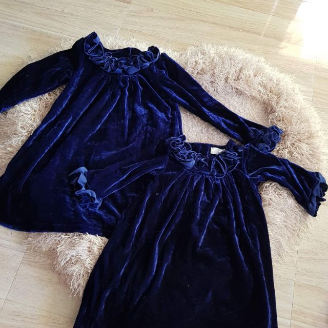 velvet dress for kids