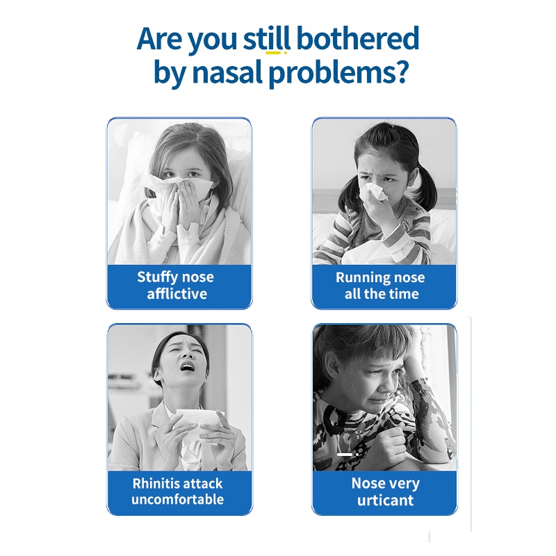 W&L Nasal Spray Chronic Rhinitis Atrophic Rhinitis Sinusitis Spray Treatment Herbal Nasal Care 30ml