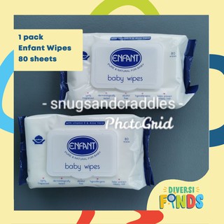 enfant baby wipes