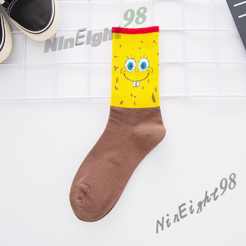 spongebob kyrie socks