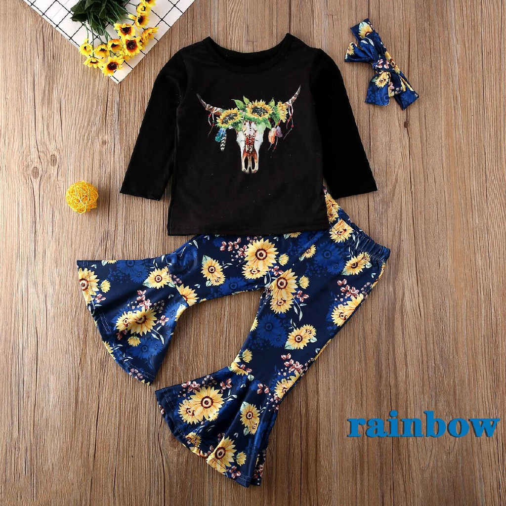 sunflower outfit for baby girl