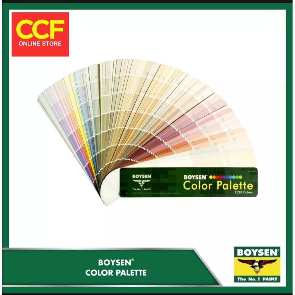 Boysen Color Palette Color Chart Shopee Philippines