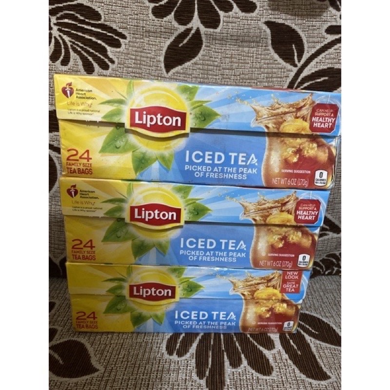 LIPTON ICED TEA FROM US (24family size tea bags) | Shopee Philippines