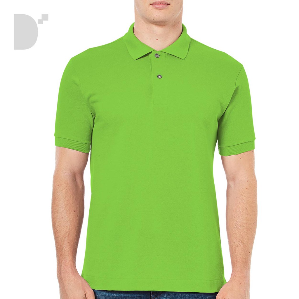 Lifeline Polo Shirt (Neon Green) | Shopee Philippines