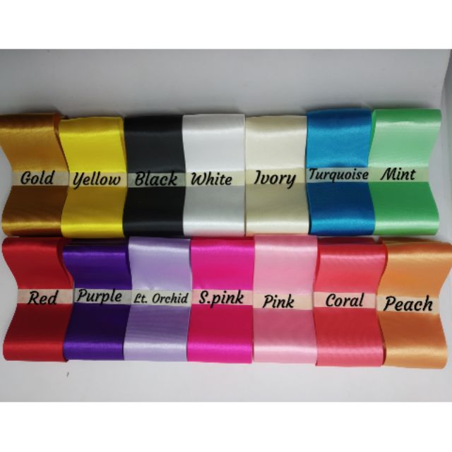 2" cut edge satin ribbon Shopee Philippines