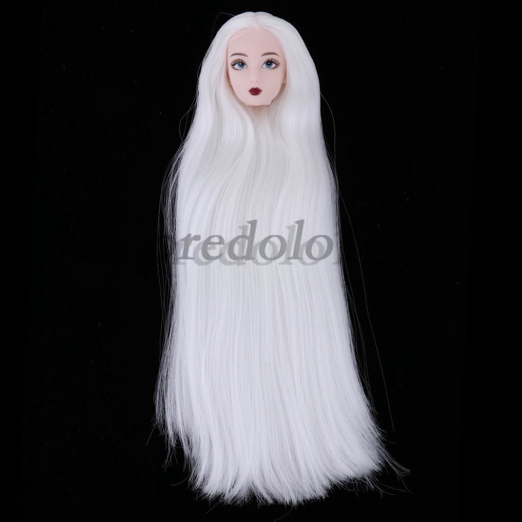 white doll hair