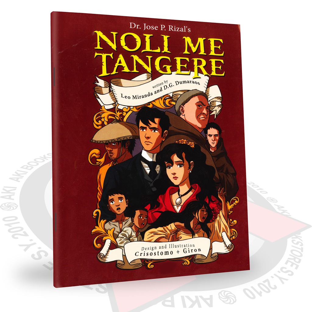 Authentic Dr Jose P Rizal S Noli Me Tangere Comics By Miranda Dumaraos Shopee Philippines