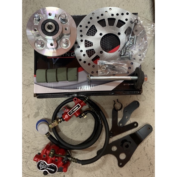 OKM rear disc brake conversion kit Shopee Philippines