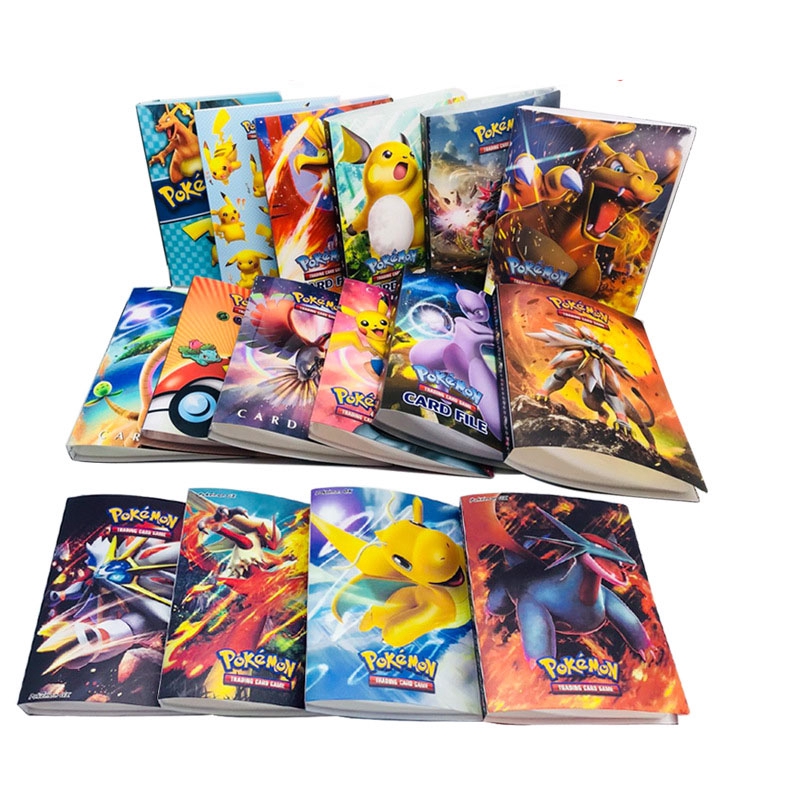 Pokemon Card Collect Pro Album Protector Binder Sheets Holder Poke Ball Book Toys Hobbies Fzgil Collectible Card Games