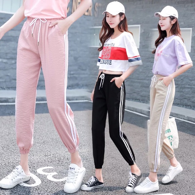 jogger pants korean style