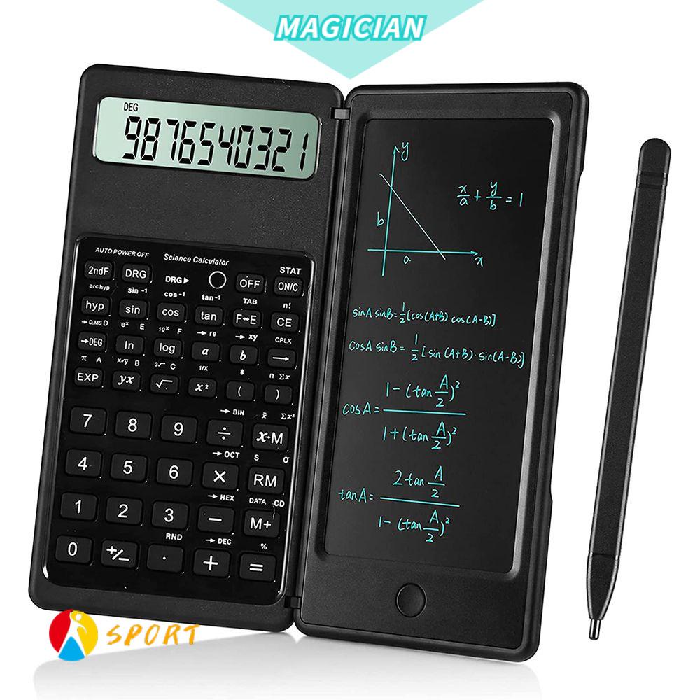 MAGIC LCD Foldable Desk Scientific Calculators Lock Function Large ...