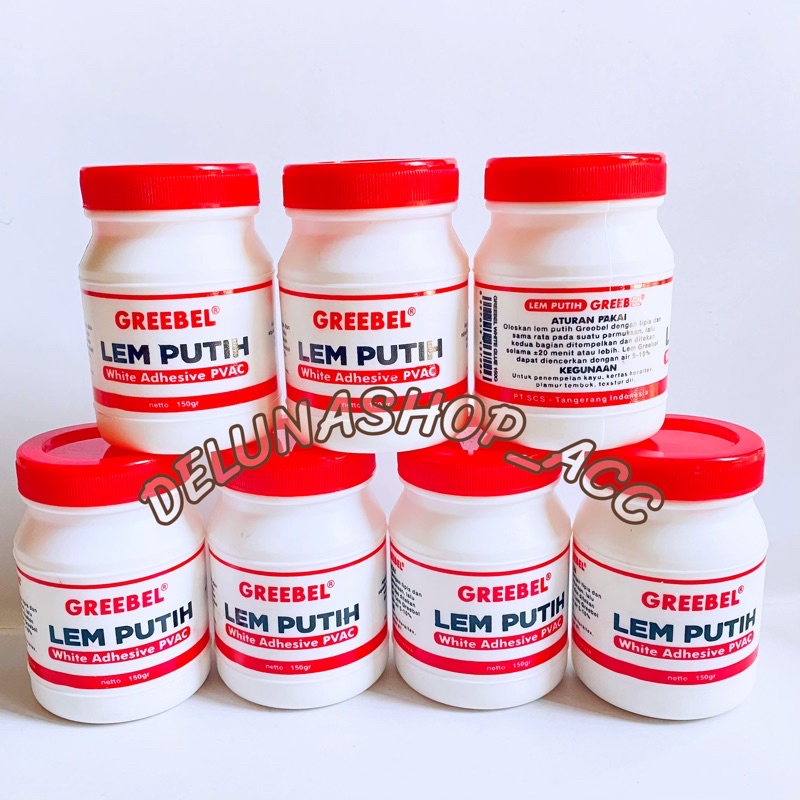 PUTIH KAYU GREEBEL White Glue Glue Paper Wood Glue Etc