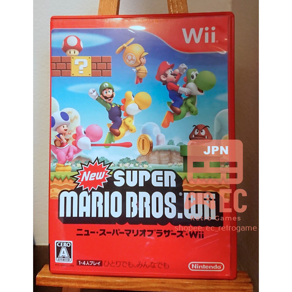 mario bros wii game