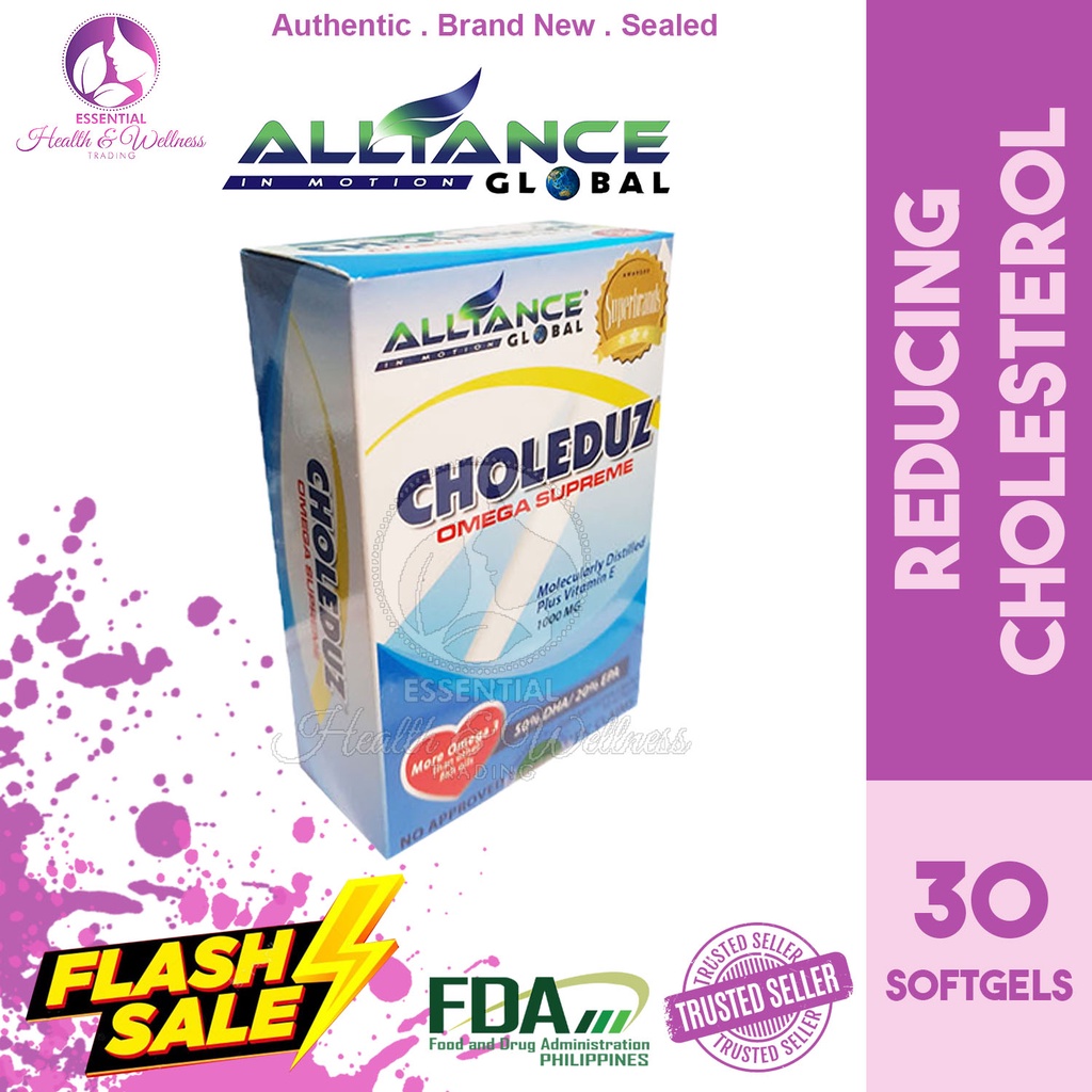 Aim Global Choleduz Omega Supreme 30 Softgels Shopee Philippines