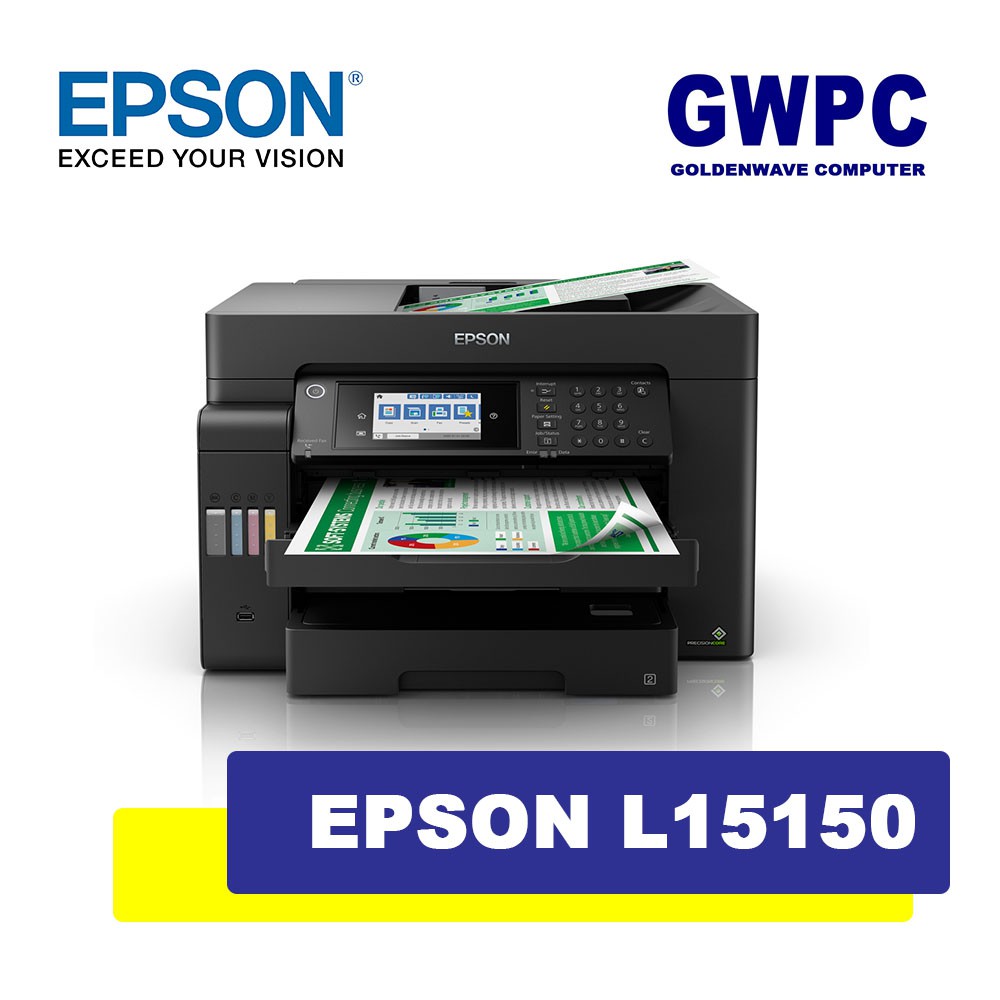 Epson Ecotank L15150 A3 Wi Fi Duplex All In One Ink Tank Printer Shopee Philippines 9961