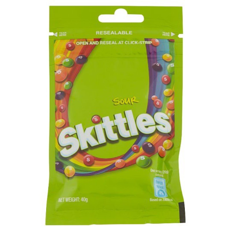 Skittles Sour Candy 40g | Shopee Philippines