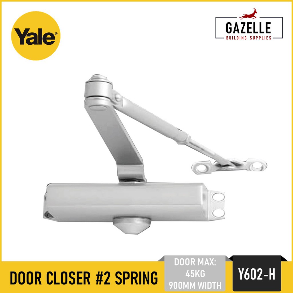 Yale Door Closer Y602H / Y603H / Y604H Shopee Philippines