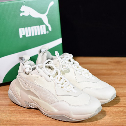 puma thunder desert white