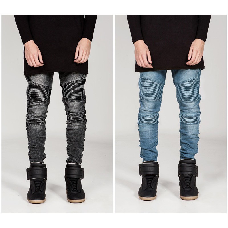 denim jean joggers mens