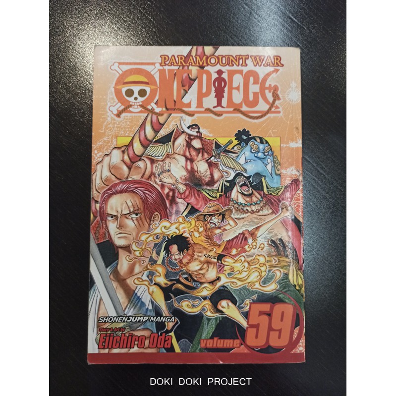 VIZ Media One Piece Manga Volume 59 (Pre-loved) | Shopee Philippines