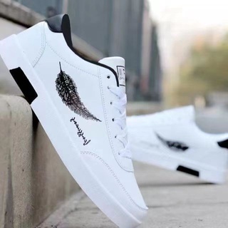 men shoes Korean fashion rubber sneakers Low cut white shoes for men Model N64