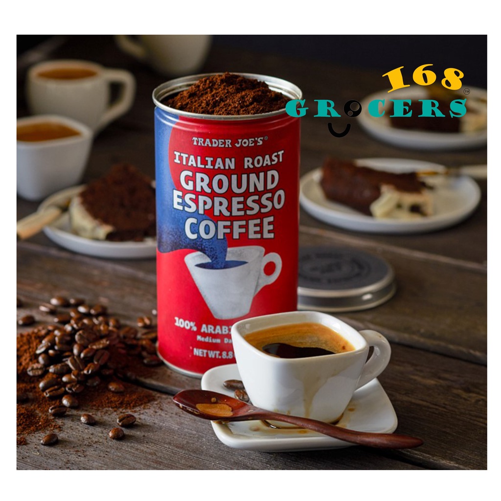 Trader Joe's Italian Roast Ground Espresso Coffee 250g Shopee Philippines
