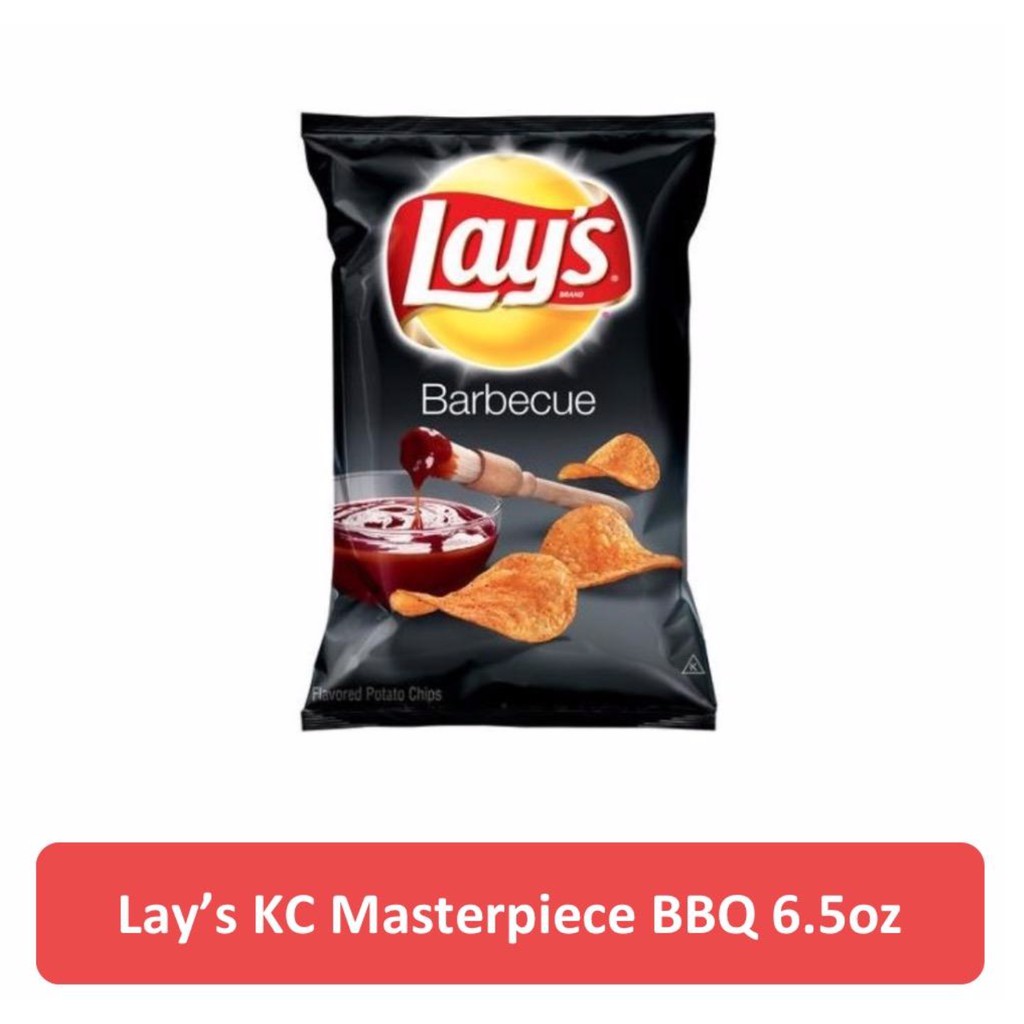 Lay's KC Masterpiece BBQ 6.5oz Shopee Philippines