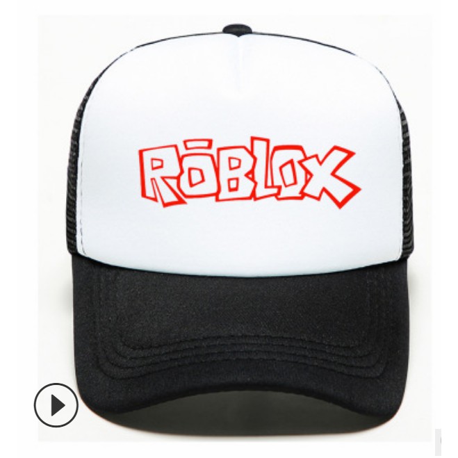 Roblox Baseball Cap Net Cap Letter Sun Visor Cap Shopee Philippines - roblox snapback hat youth one size fits most red character figures
