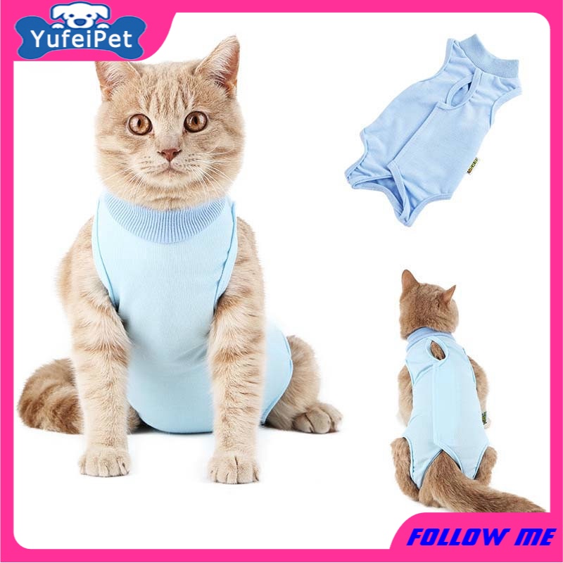 Surgical Disinfectant Dress Vest Antilicking Cat Suit Comfortable