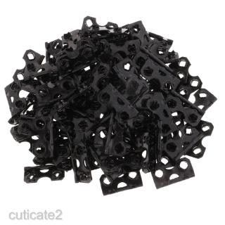 [CUTICATE2] 100Pcs Durable Picture Photo Art Work Frame Backboard Support Fixing Hinges