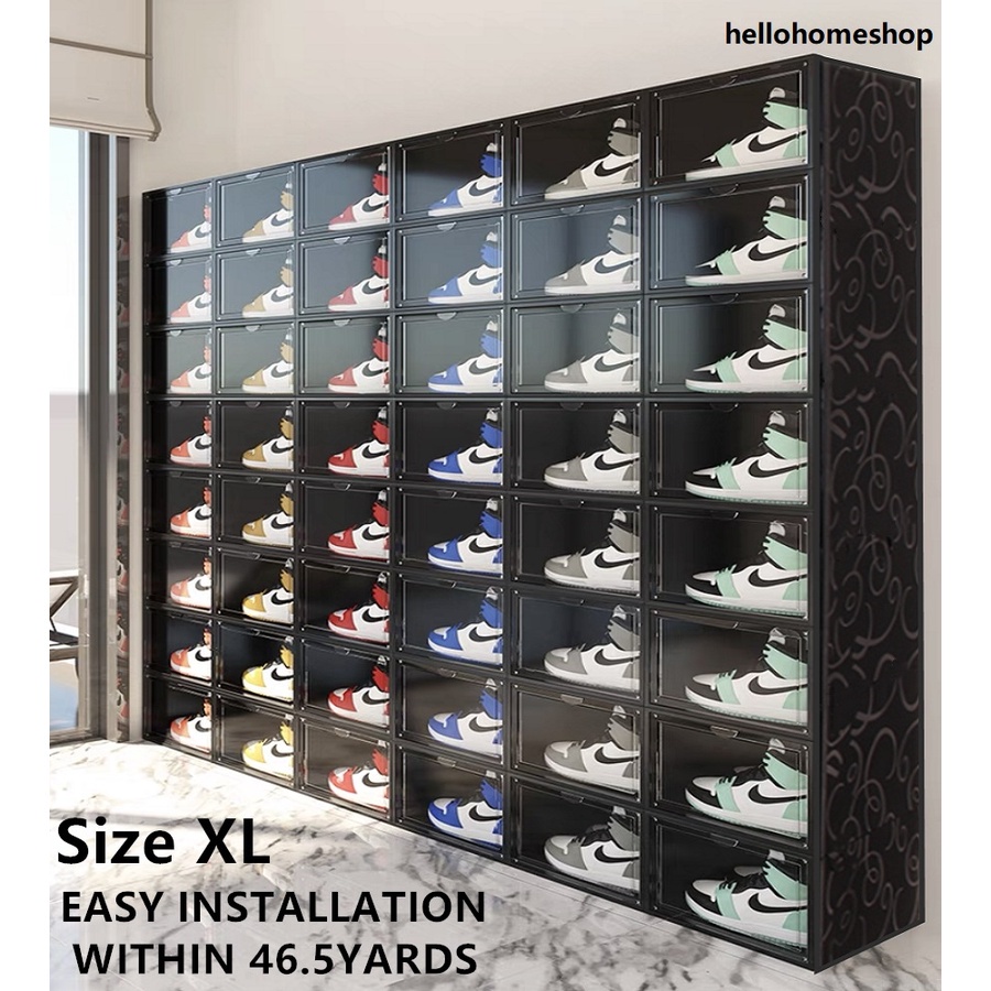 【on hand】shoe rack ShoeBox Extra Large Size US13 AJ BasketBall Shoes