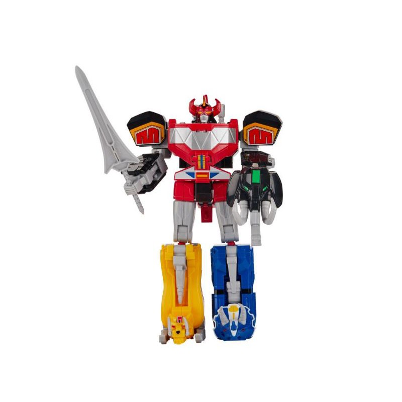 Hasbro Mighty Morphin Power Rangers Megazord Dino Zords Set Of 5 Figures Shopee Philippines