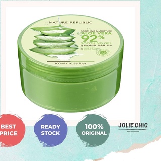 New PRODUCT!! 9.9 Nature Republic Aloe Vera 92% Shooting Gel 100% Original Korea [Code 76] #1