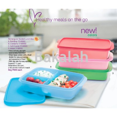 tupperware lunch box with bag