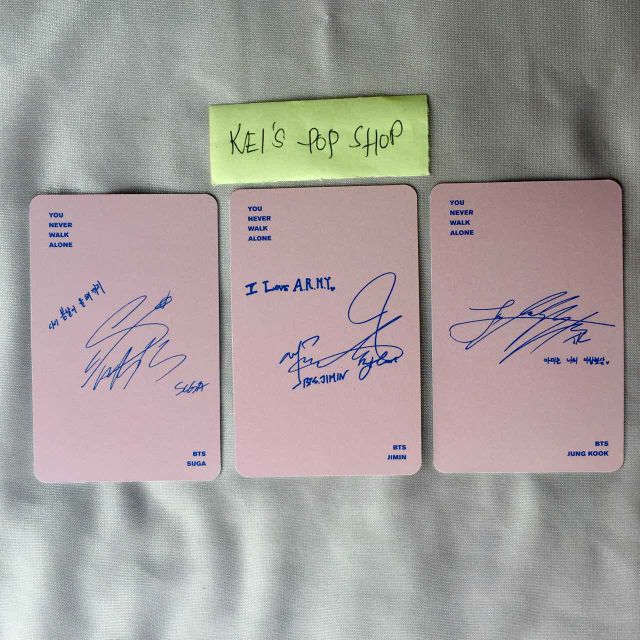 Bts You Never Walk Alone Photocard Shopee Philippines