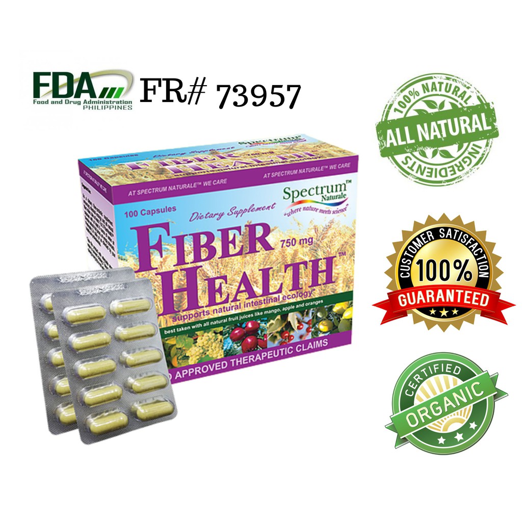 Fiber Health Colon Cleanse Capsule (FDA APPROVED) Shopee Philippines