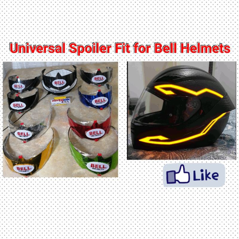 Bell Helmet Spoiler (Universal) Shopee Philippines