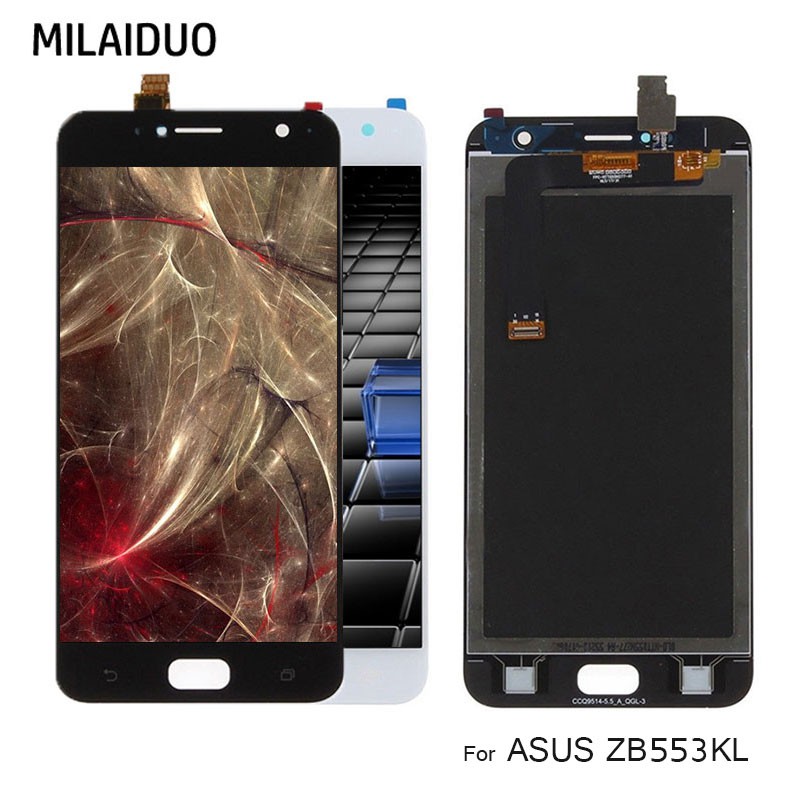 Custodia Flip In PU Con Cinturino Per ASUS Zenfone 4 Selfie (ZB553KL) E Zenfone Live Plus (X00LD) – Protezione A 360°, Morbida Interna In Silicone