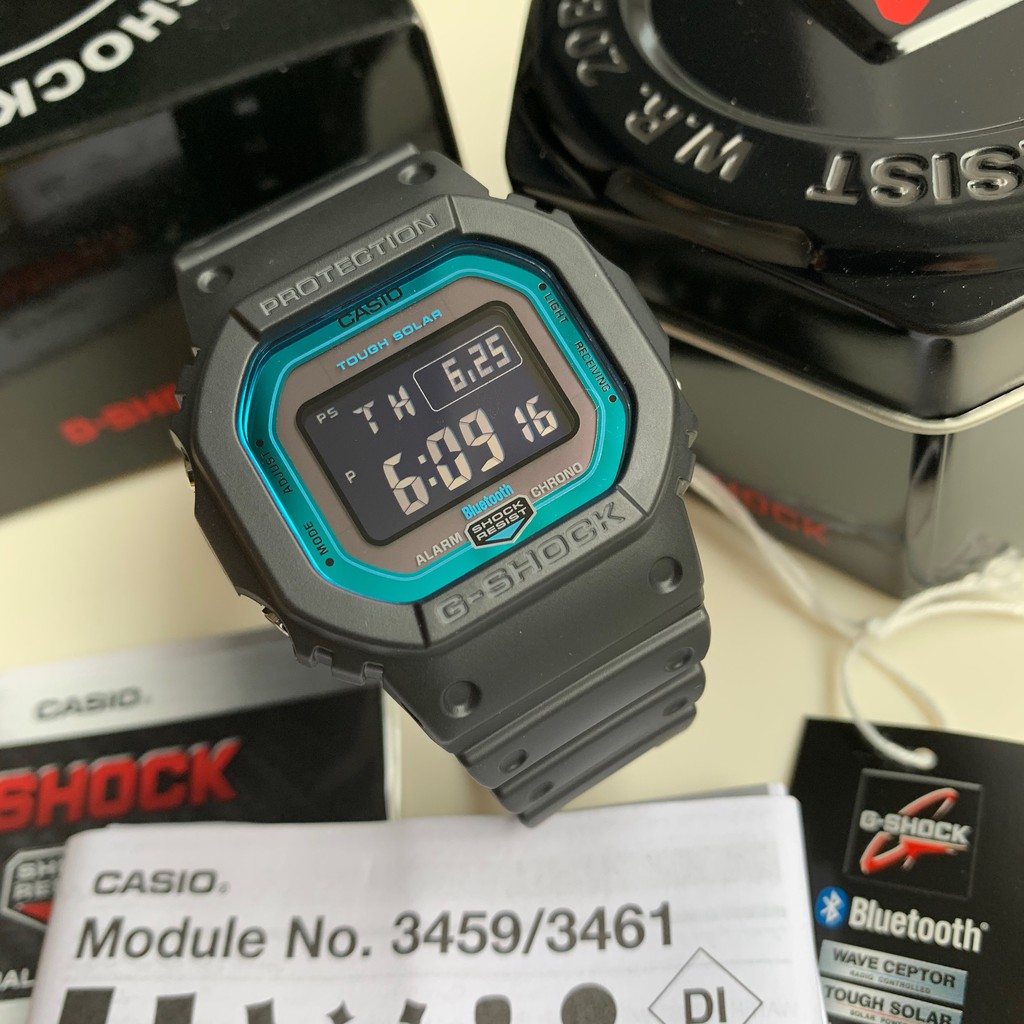 Bnew Authentic Casio G Shock Gwb5600 2 Tough Solar Bluetooth Multiband Square Digital Watch For Men Shopee Philippines