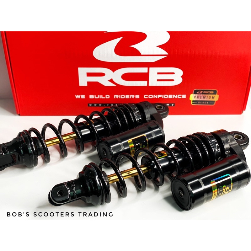 NEW! RCB MB-2 Rear Shock Premium Black Gold Edition for AEROX/NMAX V2