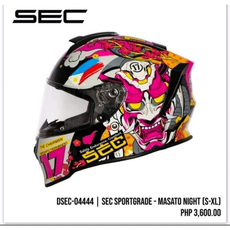 sec masato helmet