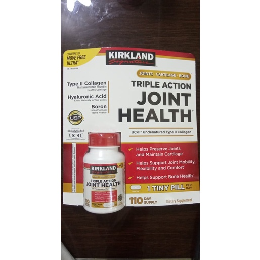 Kirkland Triple Action Joint Health 110 Coated Tablets
