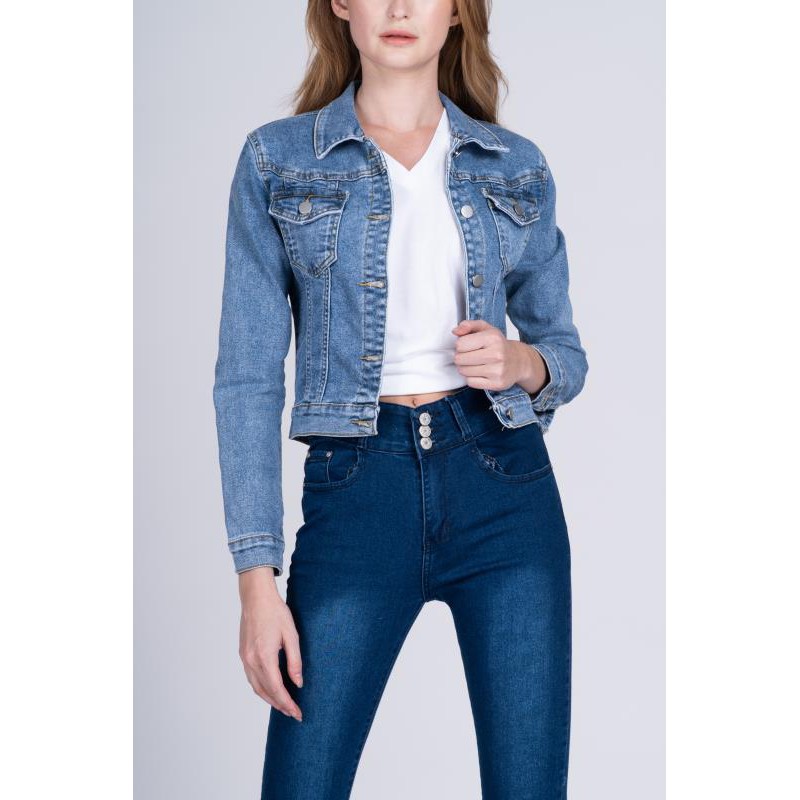 shopee denim jacket