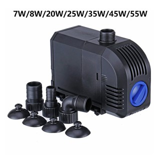 【In Stock】7W/25W Water Pump Submersible Pump Suction Pump for Aquarium Fish Tank Water Changing #5