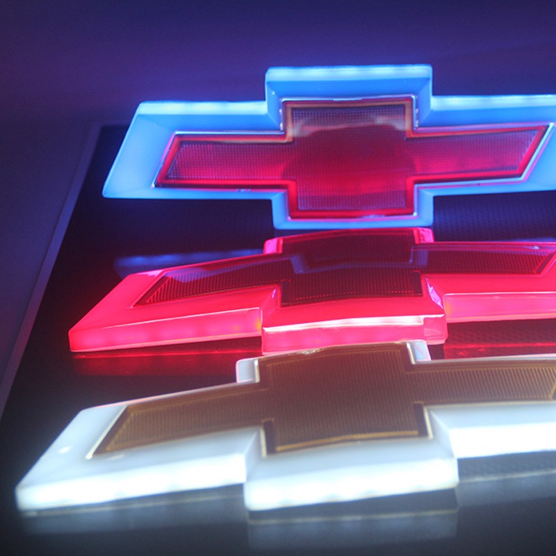 4D Car Logo Light LED Sticker Emblem Light for Chevrolet Cruze Car